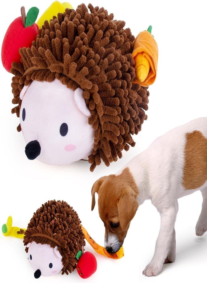 AWOOF Dog Snuffle Toy Dog Enrichment Toys Interactive Puzzle Dog Toys Encourage Natural Foraging Skills Slow Feeder for Training and Stress Relief, Cloth Strip Hiding Food Chew Toys with Squeaky Toy - Image 1