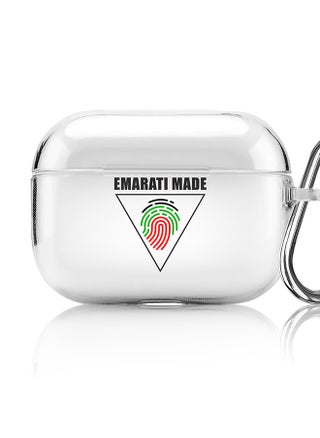 Classic Clear printed Case for Apple AirPods Pro 2nd Generation Thin Transparent Cover [Designed for Apple AirPods Pro 2nd Generation] - Emarati Made Triangle - pzsku/ZEC7CE297F1CA76CEC092Z/45/_/1697116273/52f77eb6-cae6-48e1-8773-7c46a2891d9d