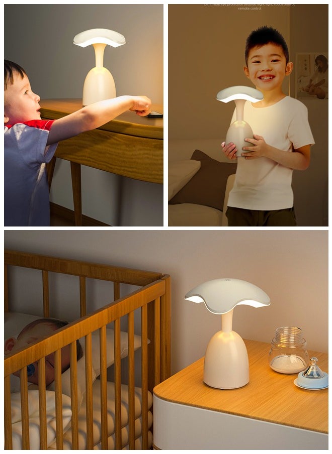 Generic - Dimmable Eye Protection Bedside Night Light,Smart Touch Light,Rechargeable Light with Remote Control - Image 1