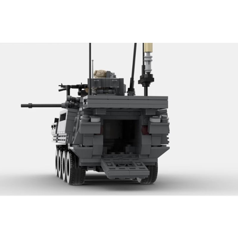 Moc-162457 Compatible With Lego Lav Infantry Armored Vehicle Model Small Particle Diy Assembled Puzzle Building Blocks Toy - Image 3