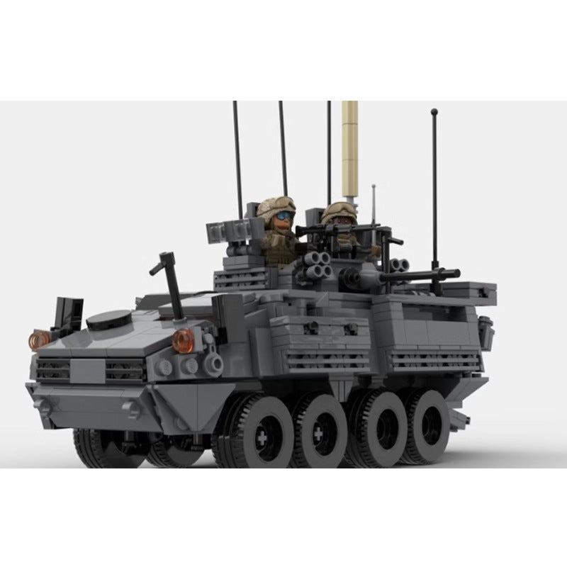 Moc-162457 Compatible With Lego Lav Infantry Armored Vehicle Model Small Particle Diy Assembled Puzzle Building Blocks Toy - Image 1
