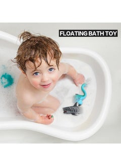 ValeforToy Ocean Sea Animal,8 Inch Rubber Bath Toy Set(8 Pack Random),Super Stretches Material TPR, Some Kinds Can Change Colour, ValeforToy Floating Bathtub Toy Party Shark Octopus Figure  - Image 5