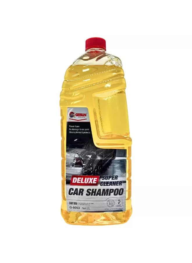 GETSUN Getsun Deluxe Super Cleaner Car Shampoo With Power Foam For Shiny Clean Car- 2Ltr  - Image 1