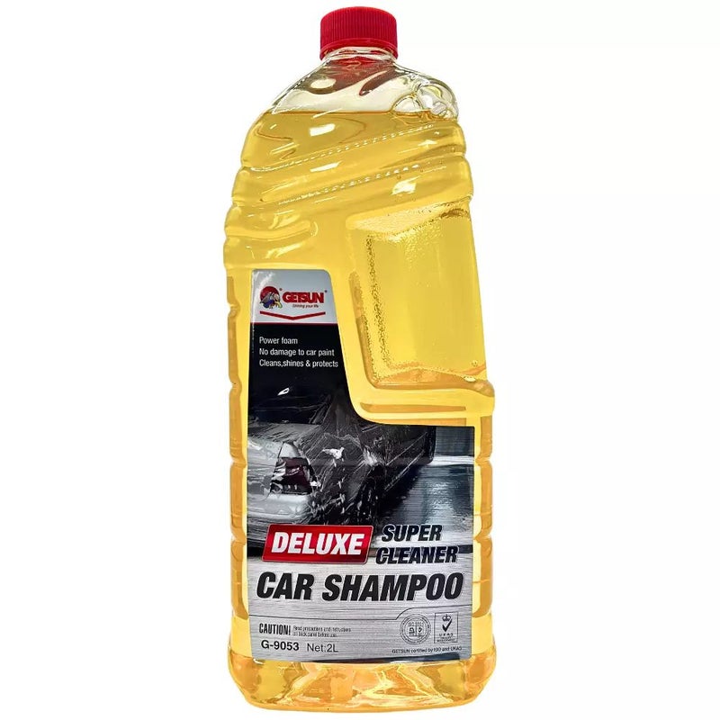 Getsun Deluxe Super Cleaner Car Shampoo With Power Foam For Shiny Clean Car- 2Ltr - Image 1