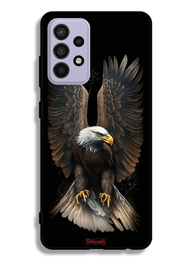 Tolwak Samsung Galaxy A52s 5G Protective Case Cover Eagle Spread Wings - Image 1