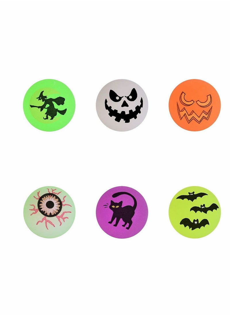 null - Bouncy Balls Rubber Balls for Kids 36 PCs Glow in The Dark Bouncing Ball Goodie Bag Fillers Party Favor School Prizes Classroom Game Rewards - Image 1