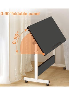 DubaiGallery Adjustable Height Laptop Desk, Elevating Computer Workstation, Adjustable Height, Suitable for Bedside, Sofa, Living Room, Bedroom  - Image 3