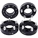 VLAOSCHI Black Forged 5x135 Hubcentric Wheel Spacers 15 Inch with 14x2 Studs Compatible with Ford Lincoln 5 Lug for 19972003 F150 19972002 Expedition 19982002 Navigator Pack of 4 - Image 2