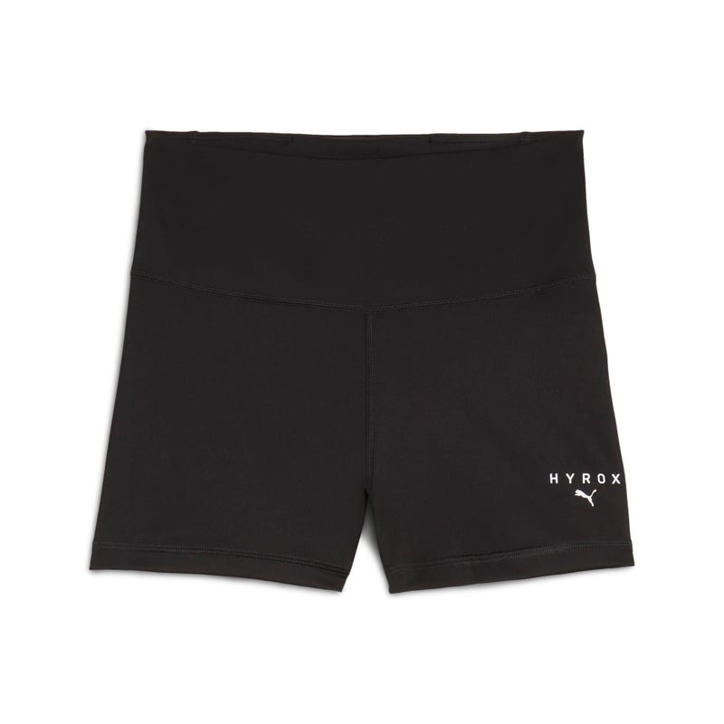 PUMA x HYROX Womens Black Short Tights - Image 4