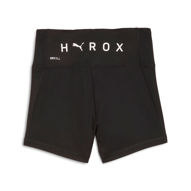 PUMA x HYROX Womens Black Short Tights - Image 5