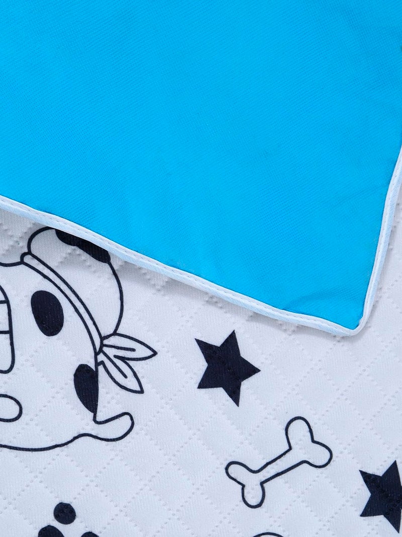 AAZEEM Soft Light Weight Mat for Dogs, Cats & Pets, Skin Friendly Mat| FloorMat | Pet Area Carpet | Anti-Spill 40 X 53 Inches|Black Color|XL Size| - Image 4