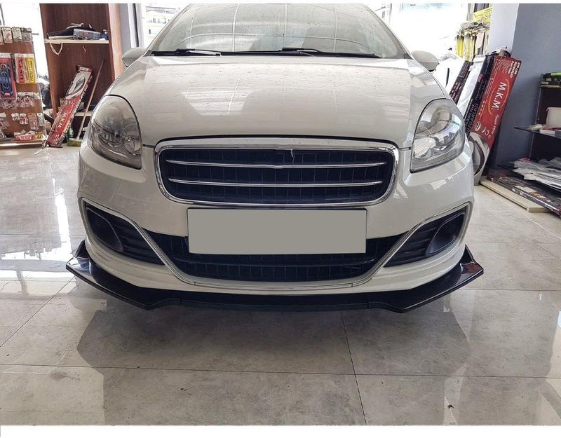 Wivplex 3 Pcs Car Front Bumper Lip Splitter Body Kit for Fiat Linea - Image 4