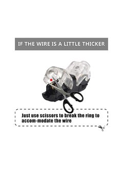 The Bros Connectors, H Tap, Low Voltage Electrical Quick Splice, Wire Connectors, Solderless Without Stripping, Suitable for 20-22 AWG Electrical Wire Connection (12Pcs)  - Image 5