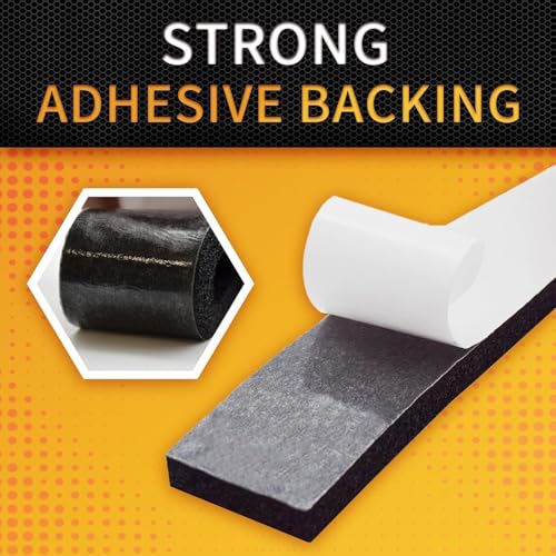 Thrseely Pipe Insulation Wrap 2" Wide X 32.8 Ft Outdoor Foam and Foil Wrap Insulation Tape Self Adhesive for Winter Freeze Protection for Cold Hot Water Pipes for Reduce Heat Loss (1 Roll) - Image 4