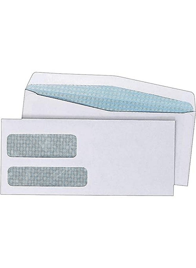 Quality Park - Doublewindow Envelopes 9 3 7/8X 8 7/8 White Box Of 500 - Image 1