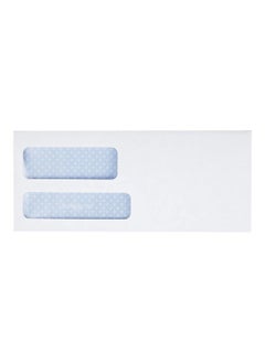 Quality Park Doublewindow Envelopes 9 3 7/8X 8 7/8 White Box Of 500  - Image 2