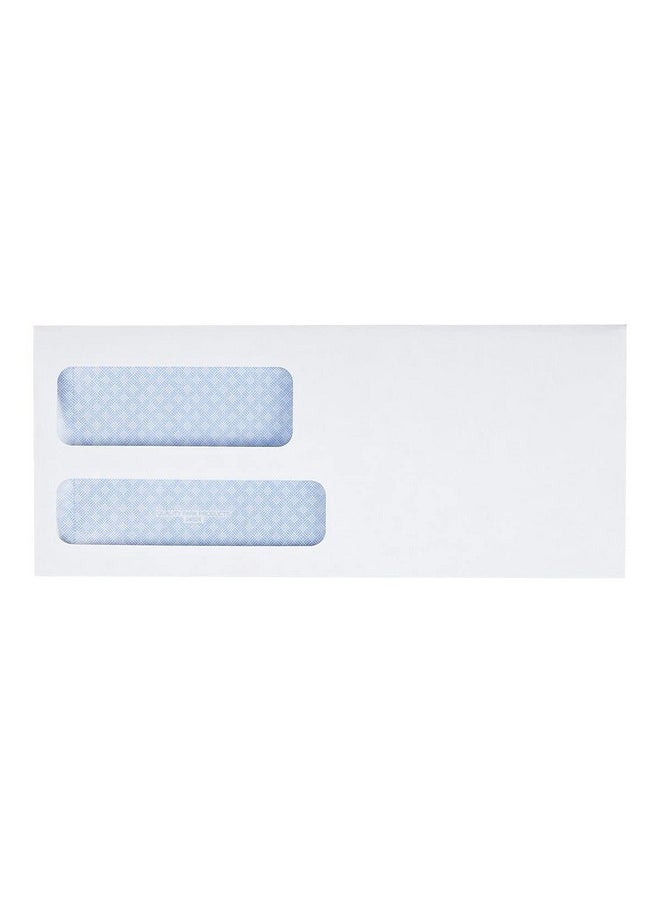 Quality Park - Doublewindow Envelopes 9 3 7/8X 8 7/8 White Box Of 500 - Image 1
