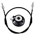 Amavoler Gy6 Tao Tao Moped Speedometer Drive Gear 12mm with 99cm Cable Aftermarket Replacement Parts Fit for GY6 50cc 150cc Scooter - Image 2