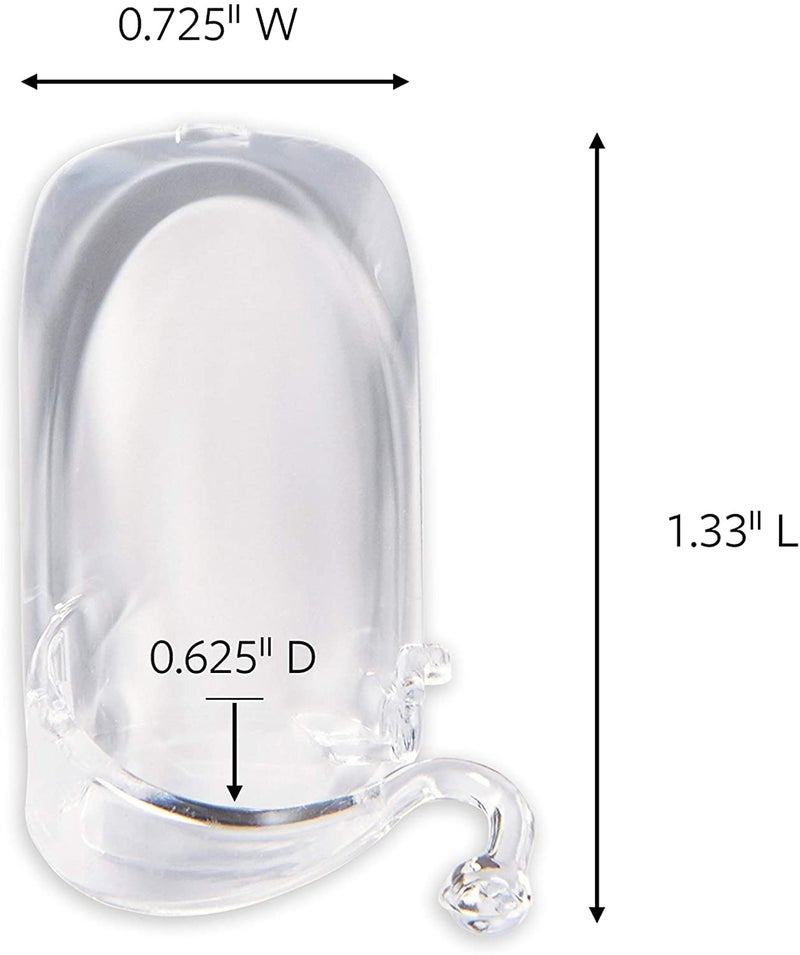 كوماند Command Command Outdoor Rope Light Clips مع شرائح الرغوة Clear 3 Pack 36 Clips Total (17301clraw-ES) - Image 3