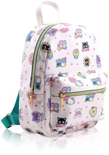 Fast Forward Sanrio Hello Kitty Backpack for Women, Men, Unisex | Cute PU Leather 10" Mini Backpack Purse | Hello Kitty Bag & Accessories - Image 2
