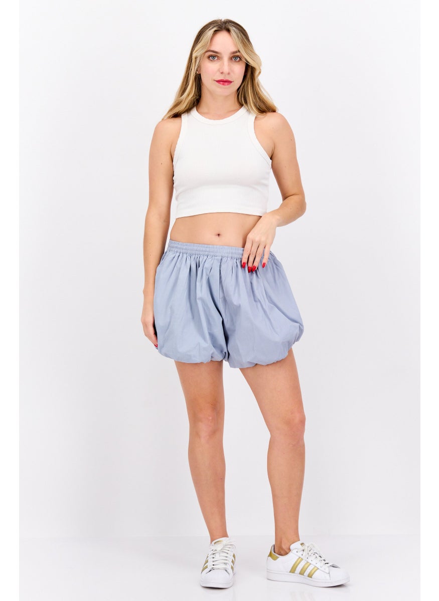 Women Solid Basic Short, Slate Blue - pzsku/ZEC7DF9DA425C4D4853C0Z/45/_/1737641943/288ffbdf-e48e-43fc-b164-000f34dfc2e8