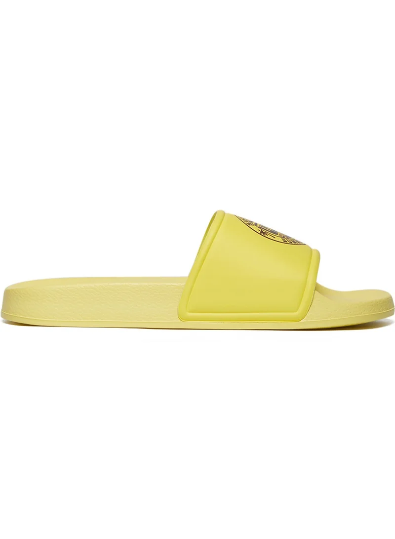 Women's Yellow Slides, Perfect for Casual Outfit