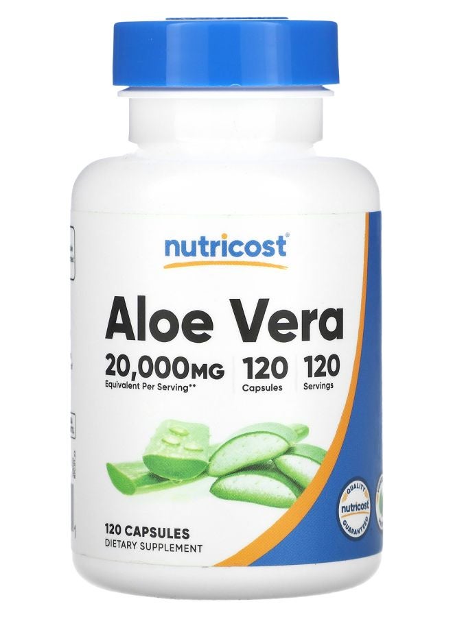 Nutricost Aloe Vera 20000 mg  120 Capsules