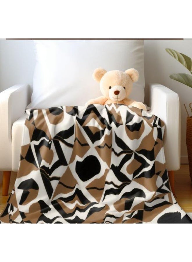 عام بطانية رقيقة من الفانيلا التقليدية (دافئة ومريحة، ومناسبة للنوم ولعب الألعاب وإزالة الغبار ومقاومة للرمل) 150 سم * 200 سم - 15 - Image 4