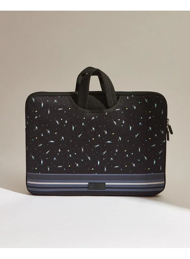 TEAL By Chumbak Milky Way Laptop Sleeve - 15inch