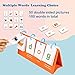 Alened Sight Words Flash Cards for Kindergarten Phonics Flash Cards CVC Word Games Pocket Chart Classroom Learning Activities Phonics Games for Reading Speech Therapy Materials for Kids - Image 4