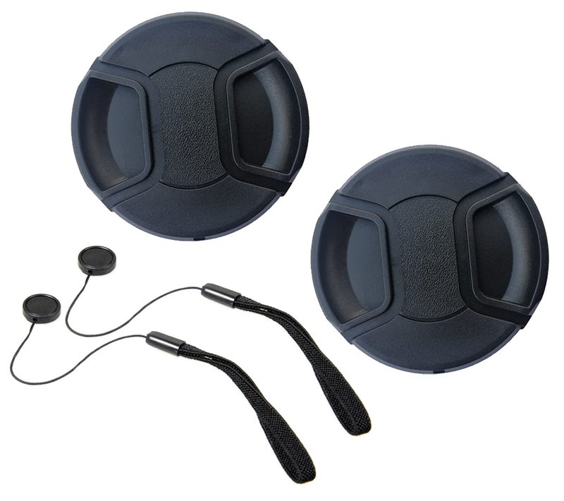 HUIPUXIANG 67mm Lens Cap Cover for Nikon CoolPix P900 P950 Digital Camera (for Accessories),HUIPUXIANG [2 Pack] - Image 1