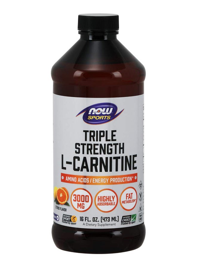 now L-Carnitine Liquid 3000Mg 16Oz