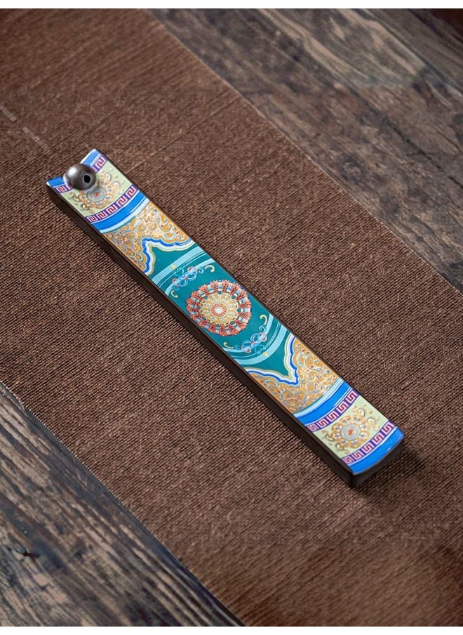 Ekhasa - Ceramic Agarbatti Stand with Ash Catcher | Incense Stick Holder Agarbati Stand | Oothupathi Agarbati Agarbathi Udbatti Dhoop Agarbattee Agarbakthi Pathi Stand for Pooja with Ash Collector - Image 1