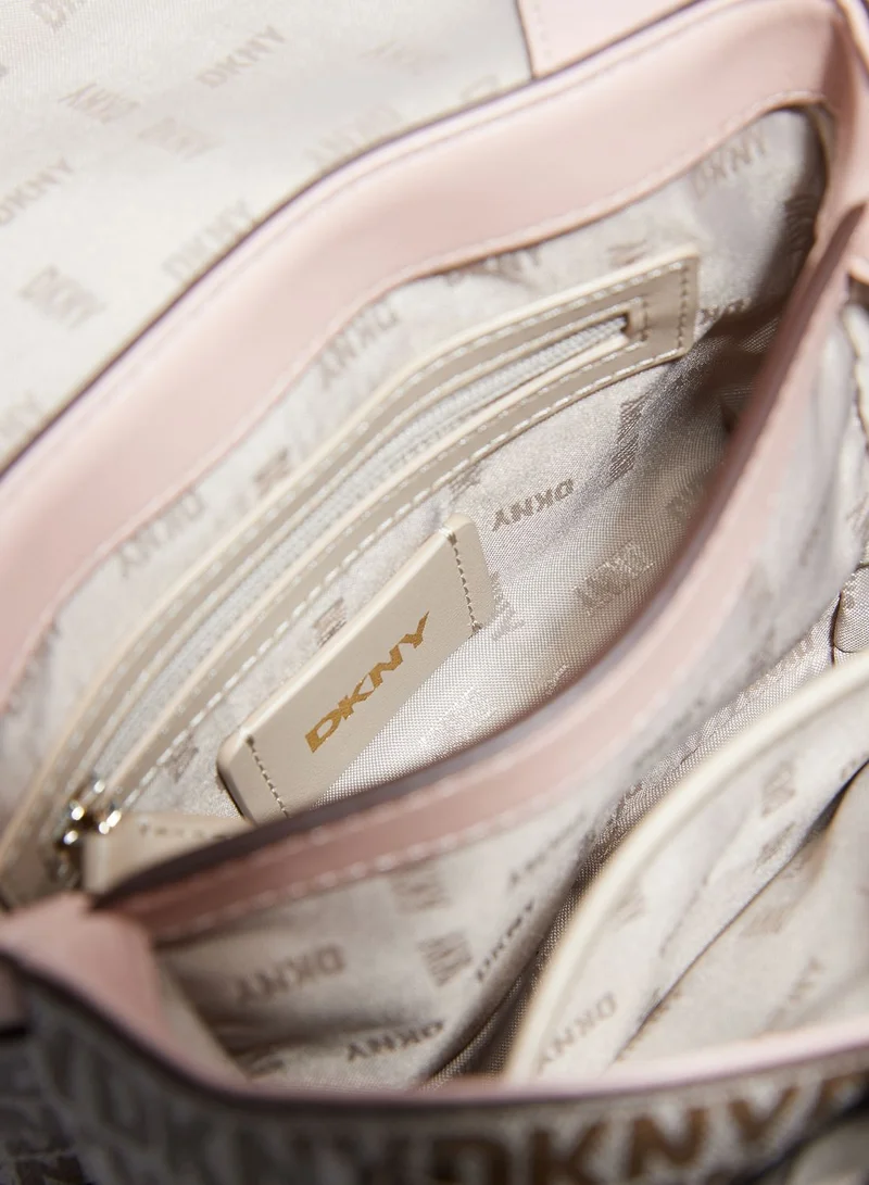 DKNY Evie Small Flap Over Crossbody Bags