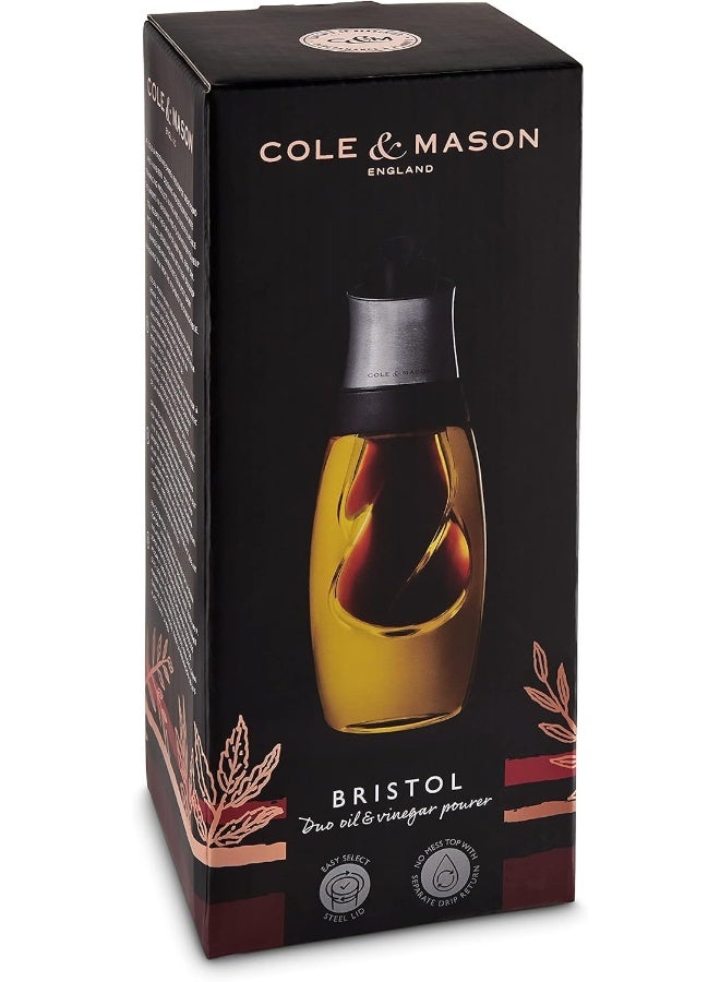 Cole & Mason Oil and Vinegar Duo Pourer, 10.7 x 10.7 x 24.7 cm - Image 2