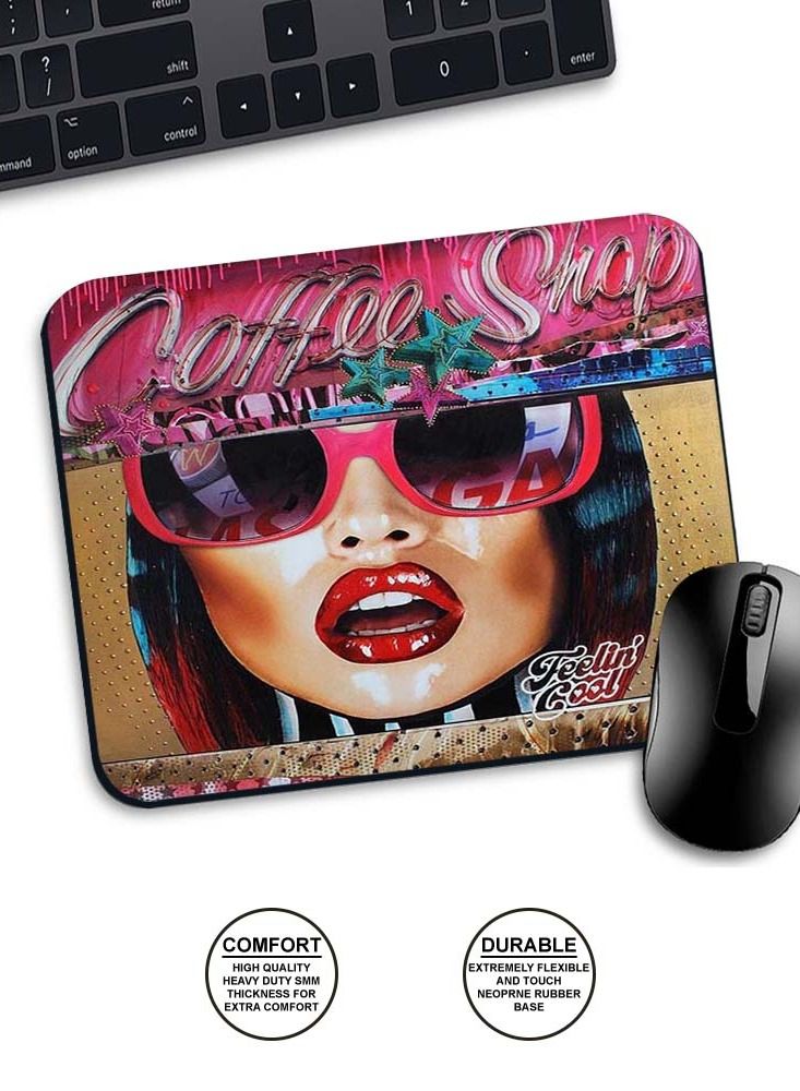 Protective Printed Mouse Pad Rectangle - Image 1