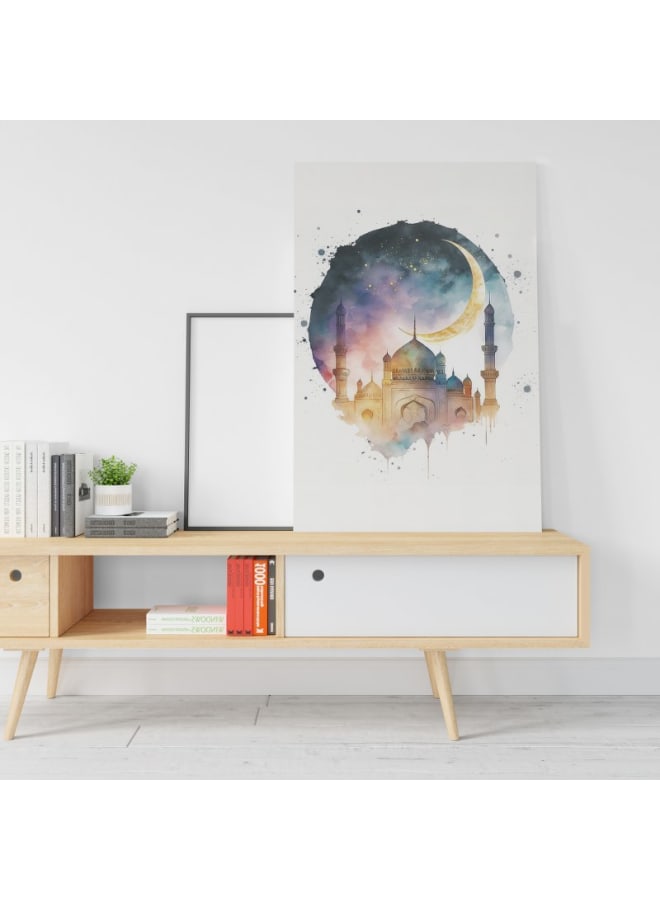 Home Gallery The atmosphere of Ramadan Printed on canvas wall art 120x80 - Image 2