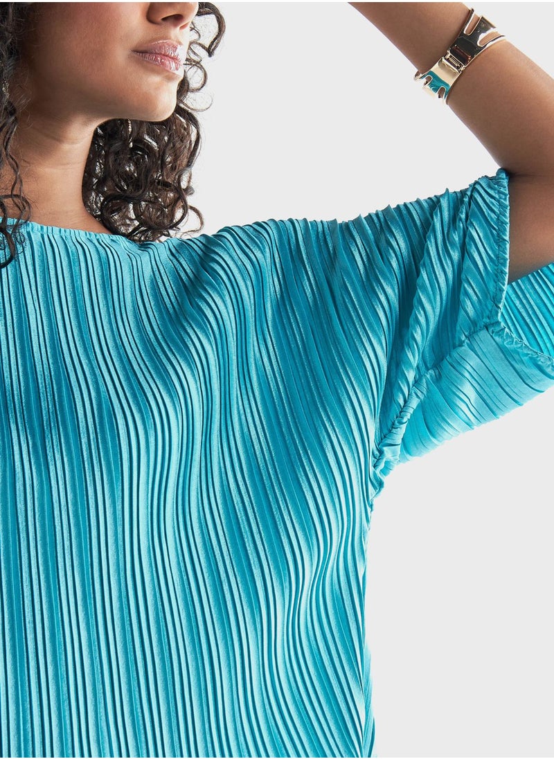 FAV Crew Neck Ribbed Top  - Image 3
