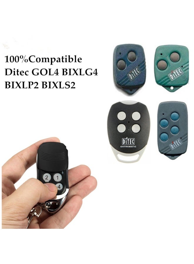Chabeia DITEC GOL4,BIXLP2,BIXLS2,BIXLG4 Replacement Garage Door Gate Remote Control - Image 1