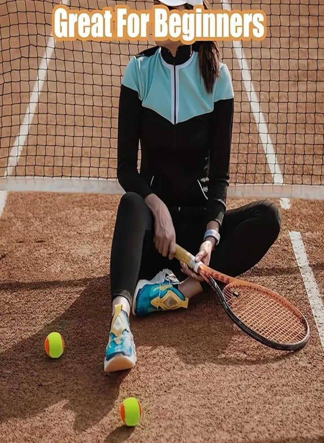 SAMEILI Street Cricket Ball tranning Tennis Balls - Soft Elastic Premium Plush Rubber Pressureless Balls for Youth & Beginners, Ideal for Lawn Cricket & Tennis Training - (Pack of 6) - Image 3