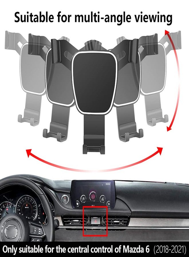 musttrue Car Phone Holder for Mazda 6 2018 2019 2020 2021 Auto Accessories Navigation Bracket Interior Decoration Mobile Cell Phone Mount - Image 5
