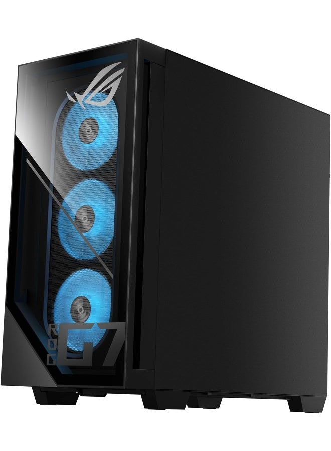 ASUS ROG G700 Gaming Desktop Intel Core Ultra 7 265F, 32GB DDR5, 2TB SSD, NVIDIA GeForce RTX 5060 8GB, Windows 11 Pro, Liquid Cooler,  + Life Time Office 2024 black - Image 3