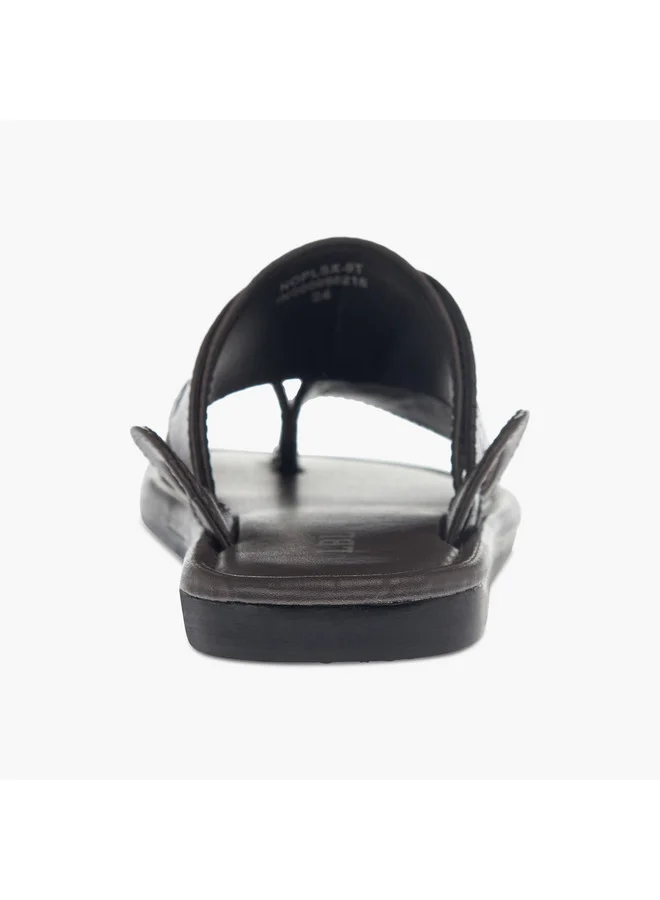 LBL by Shoexpress Boys Textured Slip-On Arabic Sandals