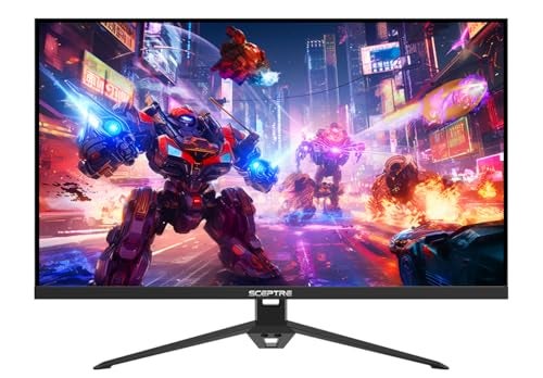 Sceptre New IPS 24-inch Gaming Monitor 180+Hz DP x2 HDMI x2 1ms 100% sRGB Build-in Speakers Machine Black 2026 (E248B-FPT168 Series) - Image 5