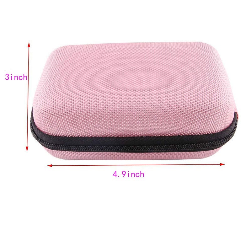 WERJIA Hard Carrying Case Compatible with Canon PowerShot SX720 SX620 SX730 SX740 G7X/ G7X Mark III /G7X Mark II Digital Camera (Pink) - Image 3