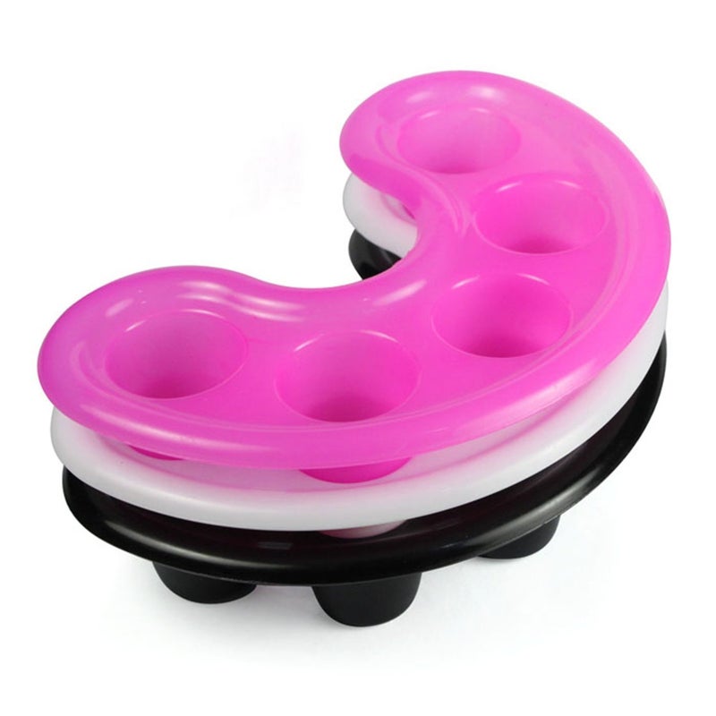 lasenersm 2X Plastic Manicure Bowl Hand Soak Bowl Tray Treatment Remover Manicure Soaking Tool For Nail Art Tips Remover Tool