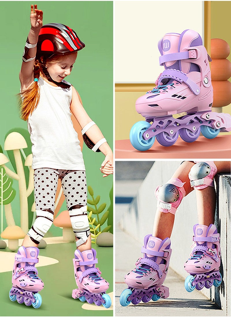 sway - Kids Adjustable Inline Skate Roller Skates with Light Up Wheels, Outdoor Fitness Skates, Adjustable Inline Skates for Boys and Girls - Image 1