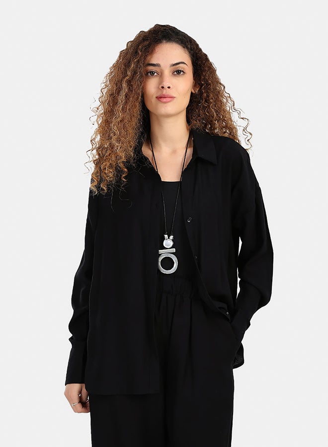 Carina Dropped Shoulder Lounge Shirt - Image 1