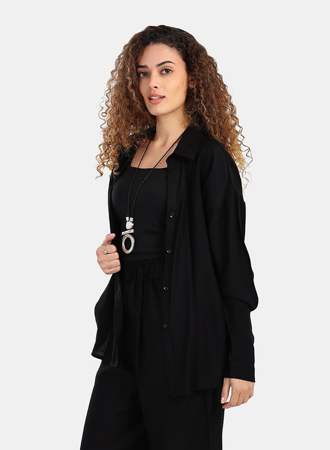 Carina Dropped Shoulder Lounge Shirt - Image 2