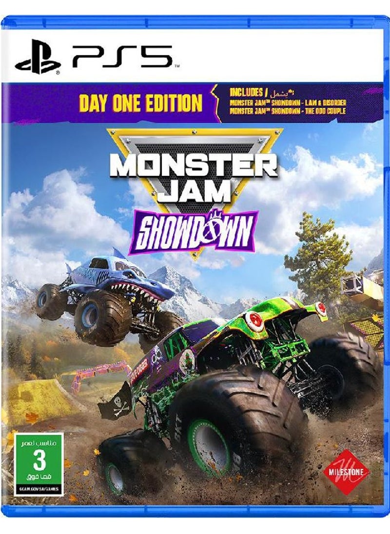 بلاي ستيشن - لعبة مونستر جام شو داون - اصدار اليوم الاول - بلايستيشن 5 (PS5) - Image 1